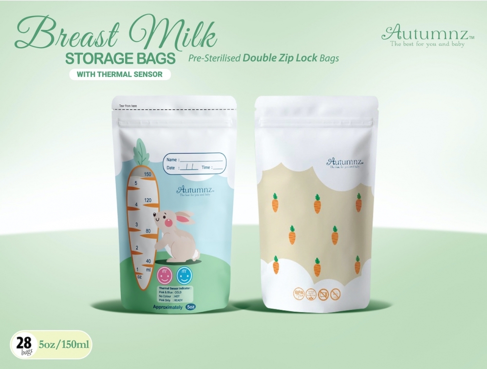 autumnz breast milk storage bag breastfeeding beg susu ibu 母乳袋
